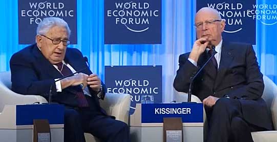 H. Kissinger et K. Schwab